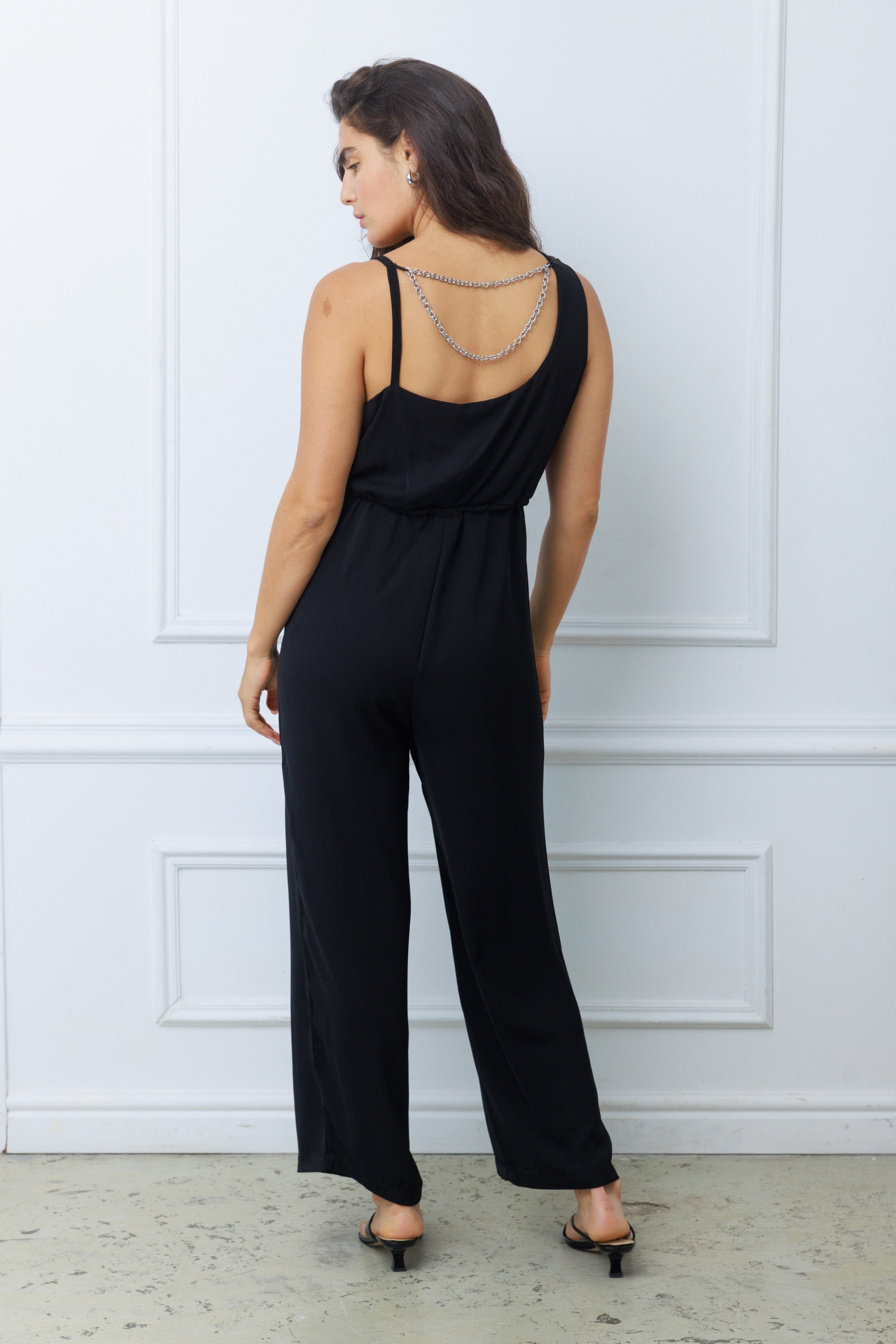 אוברול כריסטין שחור