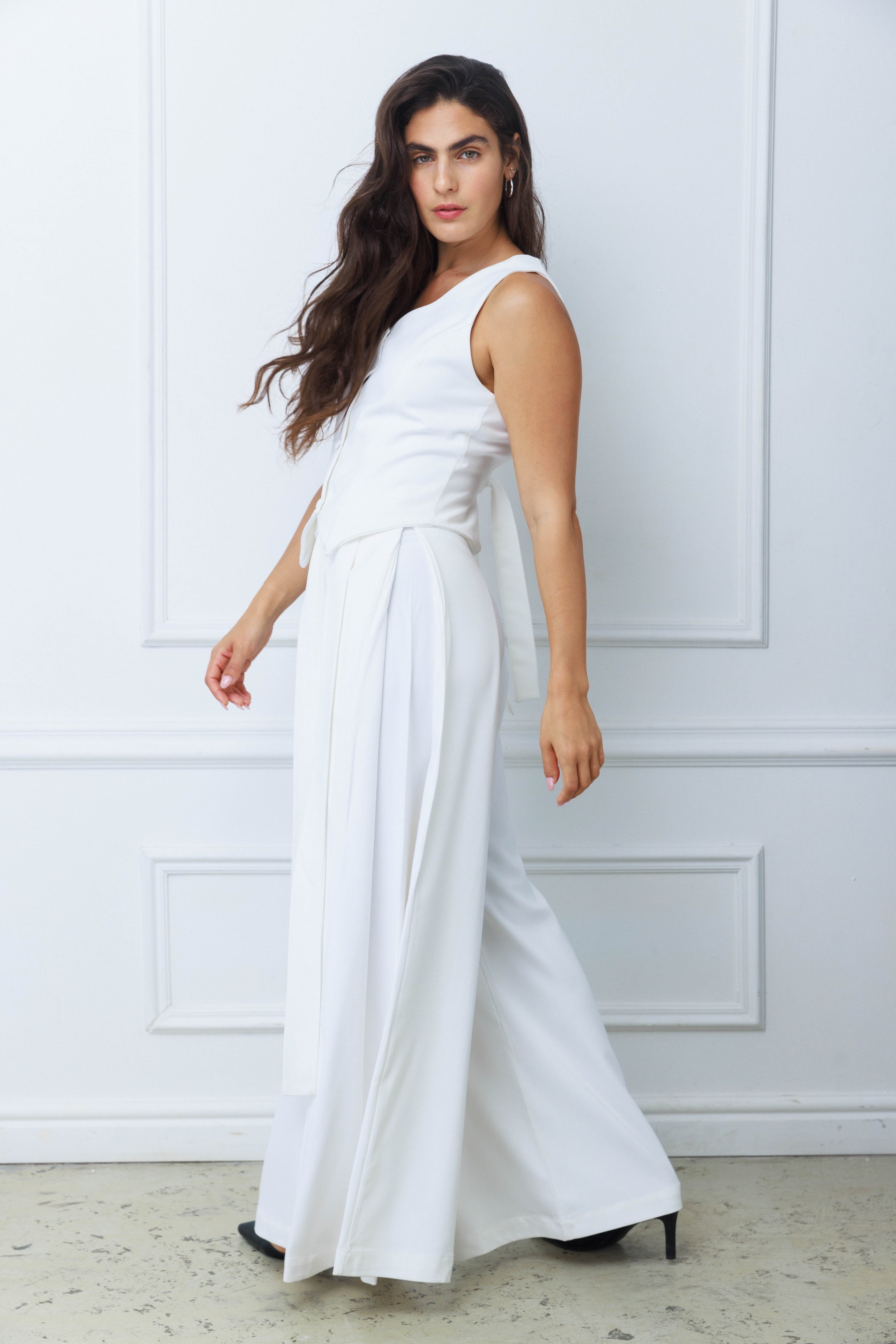 Susan Long Pants in White