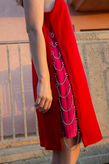 Red Mini Dress Flapper